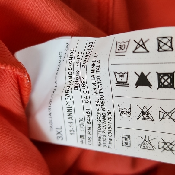 Benetton girl's t-shirts - Picture 4 of 5